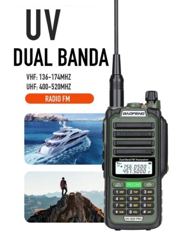 RADIO PORTATIL UV-98 PRO DUAL BAND (ORIGINAL)