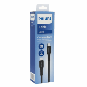 Cable Usb Tipo C A Usb Tipo C Philips PD 60W 1.2mt