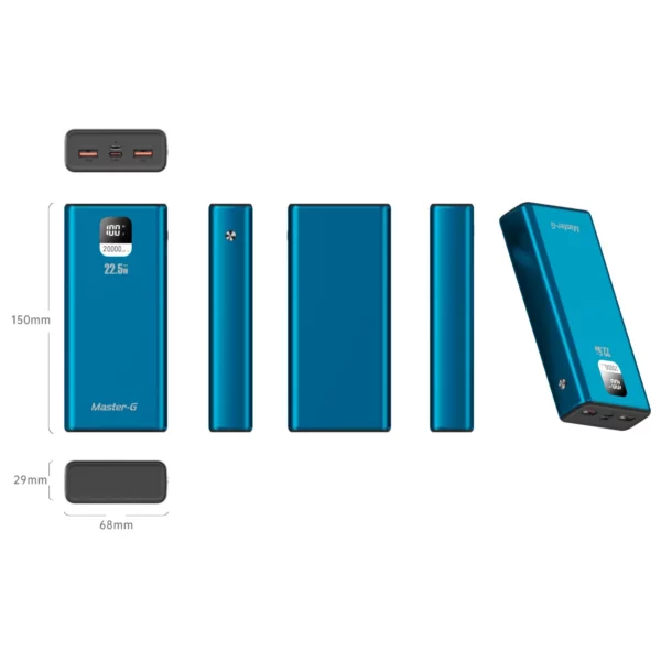 Batería Externa Power Bank 20000 Mah 22.5W UCP20LPD - Imagen 3